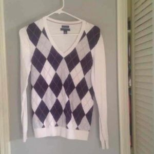 Argyle sweater